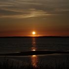 Sonnenuntergang in Laboe Ostsee