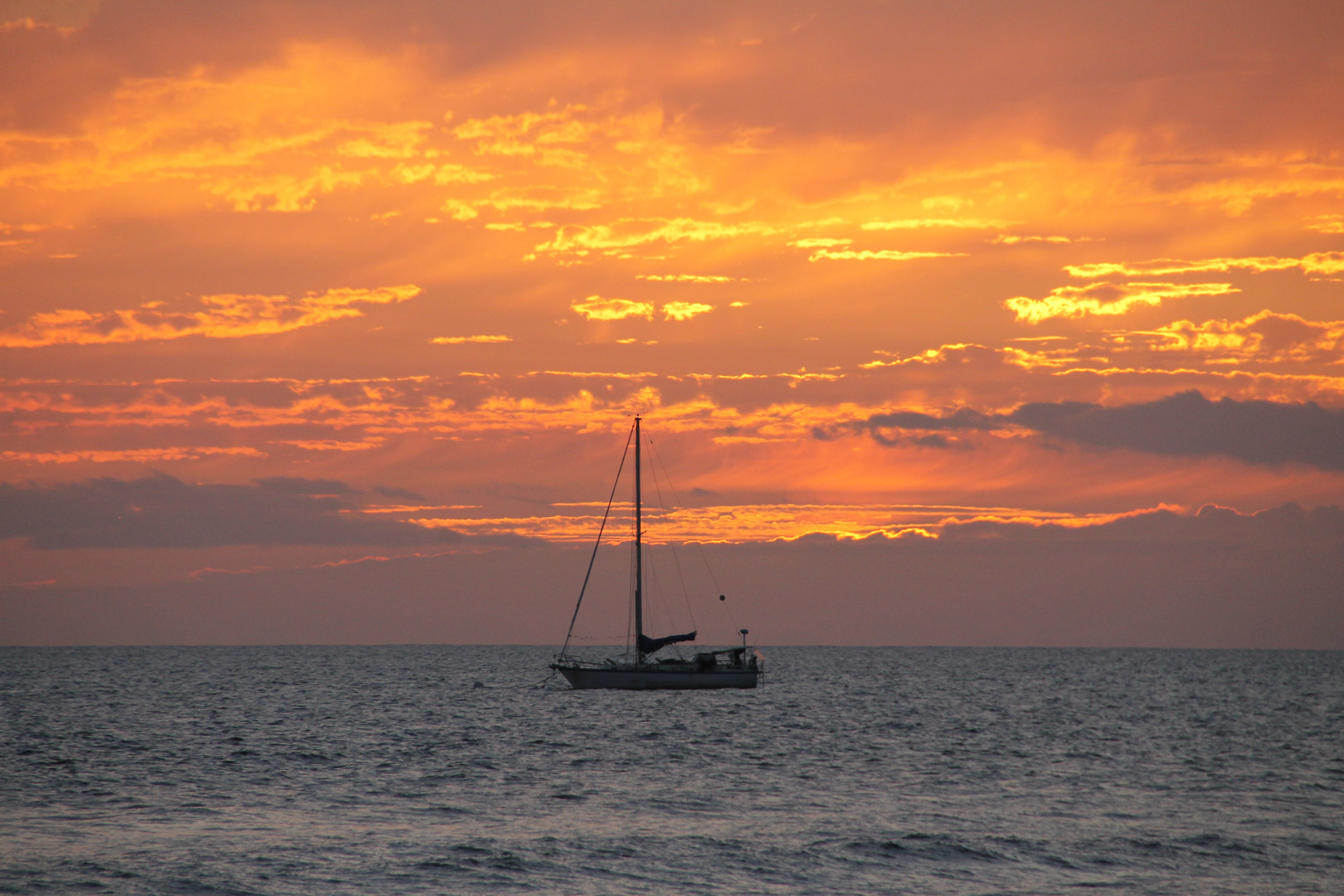 Sonnenuntergang in Lahaina