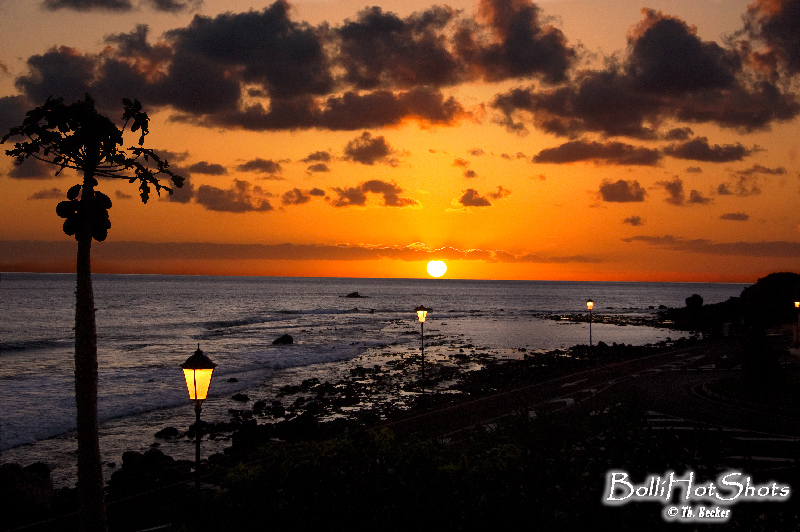 Sonnenuntergang in Las Vueltas