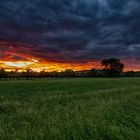 Sonnenuntergang in Lauchringen