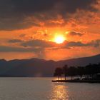 Sonnenuntergang in Lazise 2011