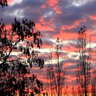 Sonnenuntergang in Leipzig