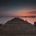 Sonnenuntergang in Lembruch (Dümmer See)