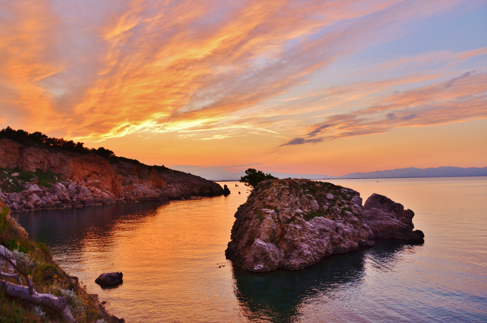 Sonnenuntergang in L'Escala