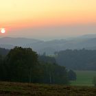 Sonnenuntergang in Leuchtenberg