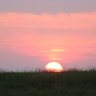 Sonnenuntergang in Leverkusen