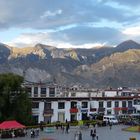 Sonnenuntergang in Lhasa