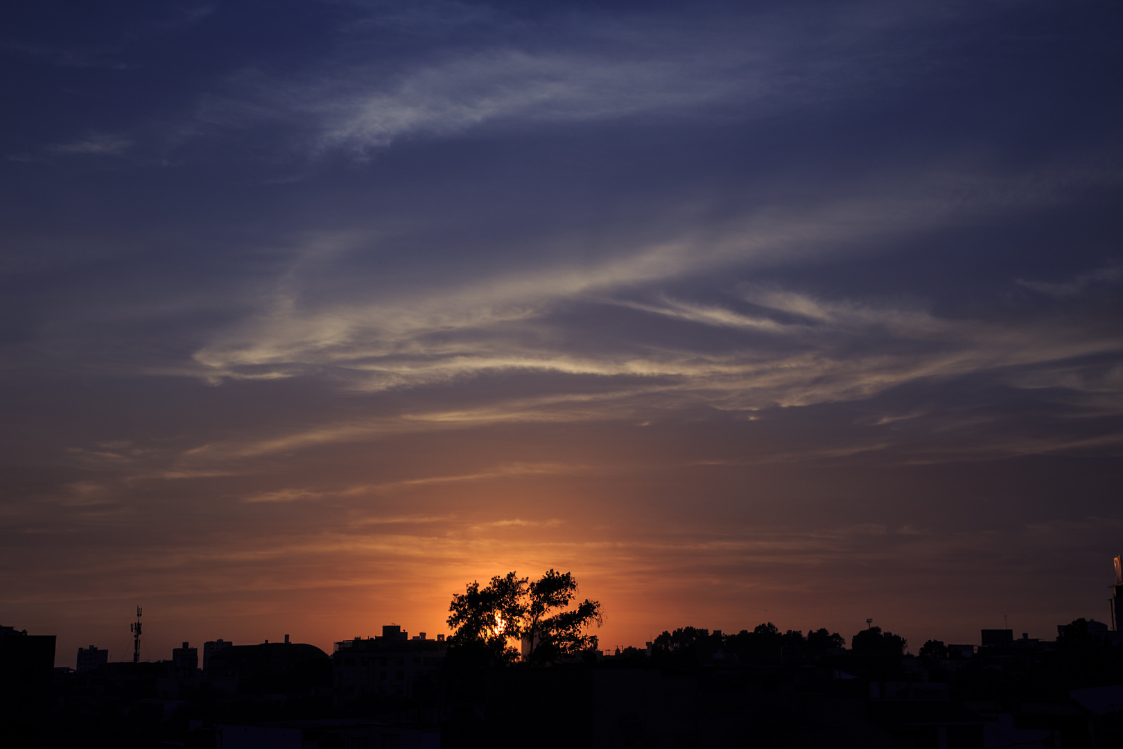 Sonnenuntergang in Lima