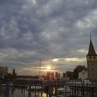 sonnenuntergang in lindau..