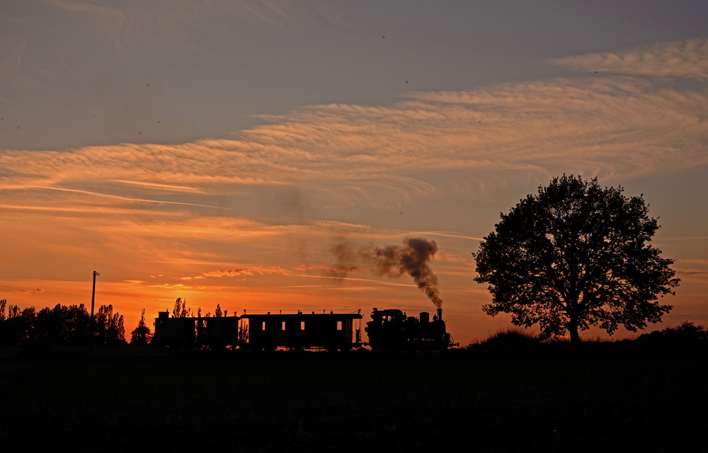 Sonnenuntergang in Lindenberg