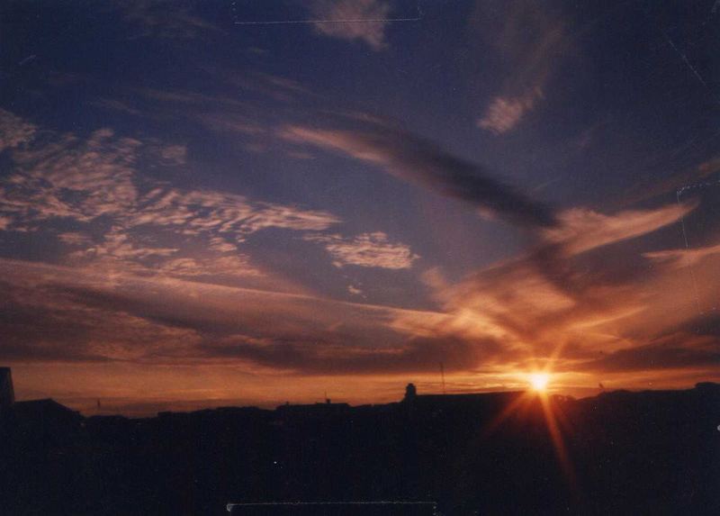 Sonnenuntergang in Lökken (DK)