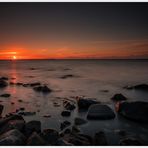 Sonnenuntergang in Lohme auf Rügen