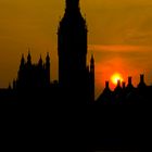 Sonnenuntergang in London