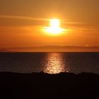 Sonnenuntergang in Longniddry