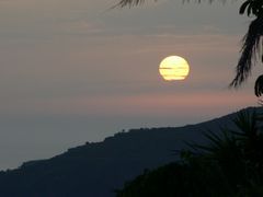 Sonnenuntergang in Los Llanos ...