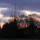 Sonnenuntergang in Lüdinghausen