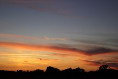 Sonnenuntergang in Lünen am 21.05.2020 - Aufnahme 1