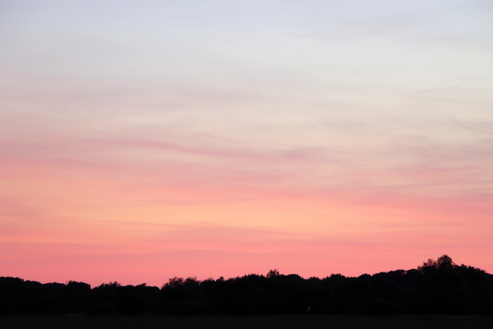 Sonnenuntergang in Lünen am 31. Mai - Aufnahme 3