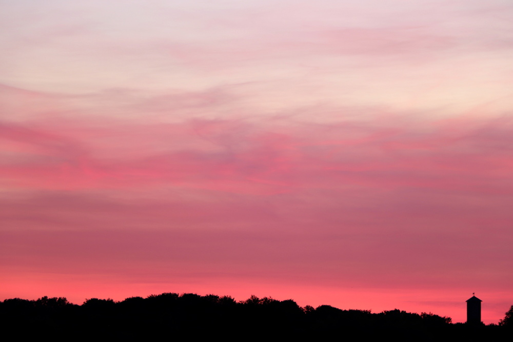 Sonnenuntergang in Lünen am 31. Mai - Aufnahme 4