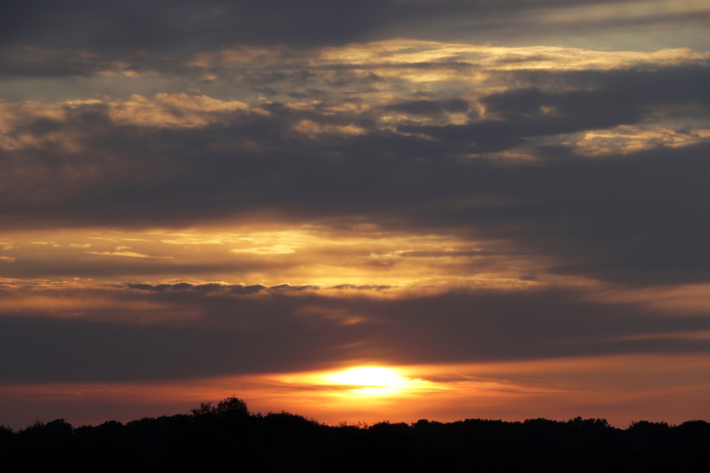 Sonnenuntergang in Lünen - Aufnahme 1