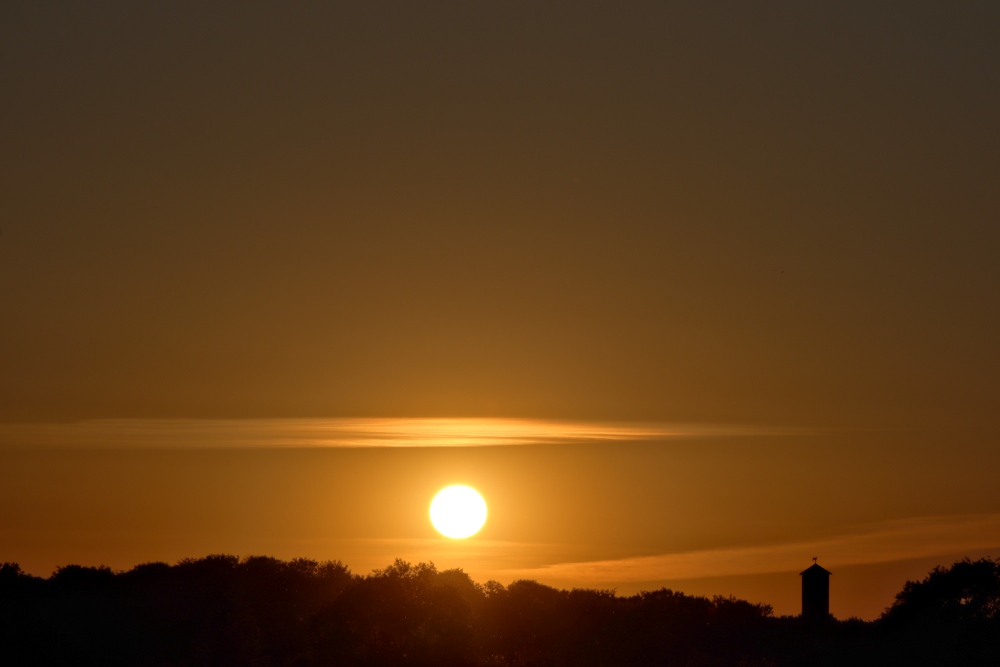 Sonnenuntergang in Lünen - Aufnahme 1