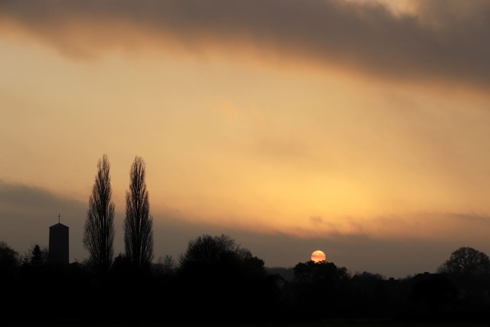 Sonnenuntergang in Lünen - Aufnahme 2