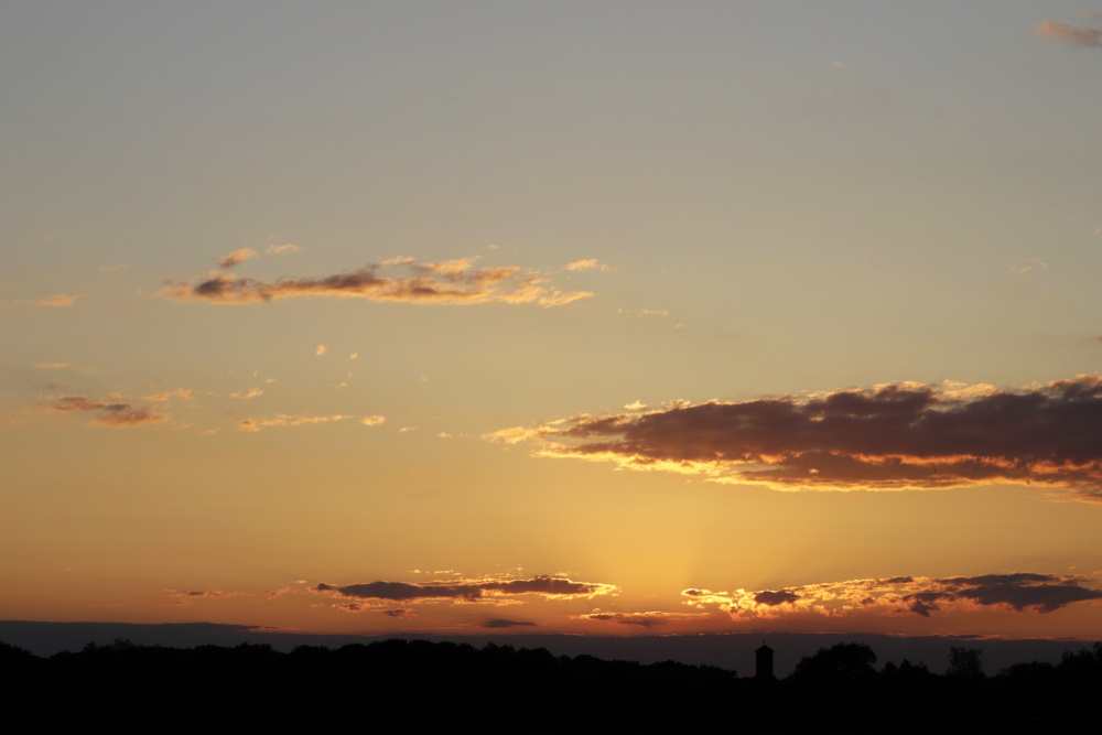 Sonnenuntergang in Lünen - Aufnahme 2