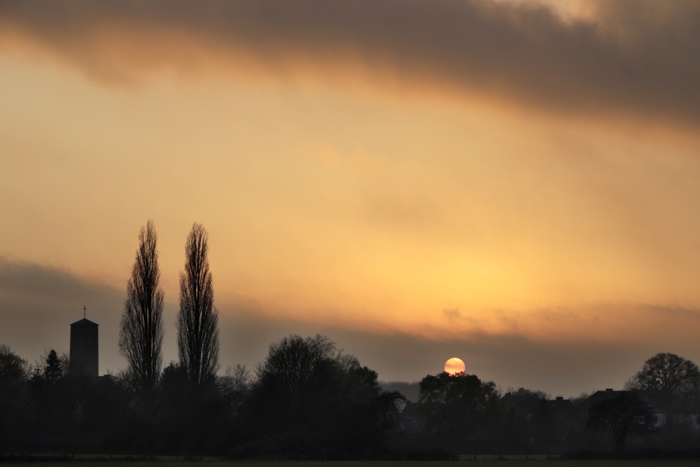 Sonnenuntergang in Lünen - Aufnahme 3