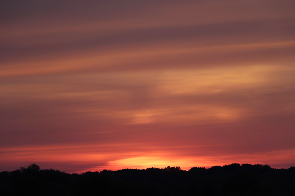 Sonnenuntergang in Lünen - Bild 1