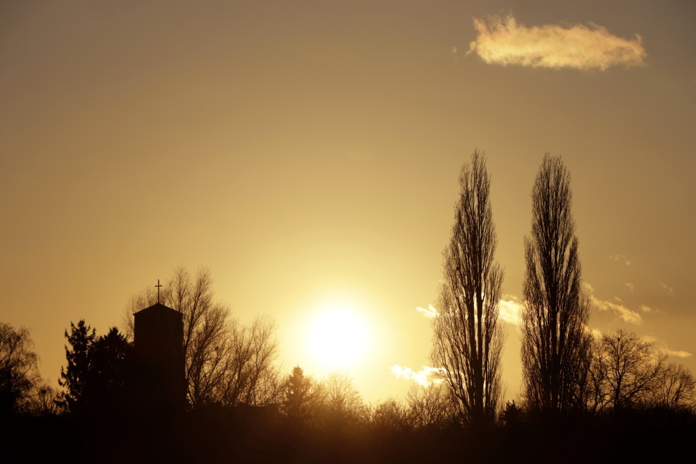 Sonnenuntergang in Lünen - Bild 1