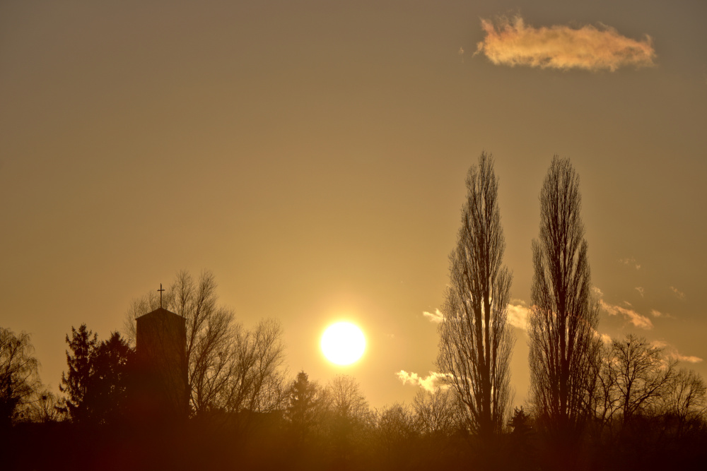 Sonnenuntergang in Lünen - Bild 2 (HDR)