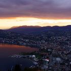 Sonnenuntergang in Lugano 1