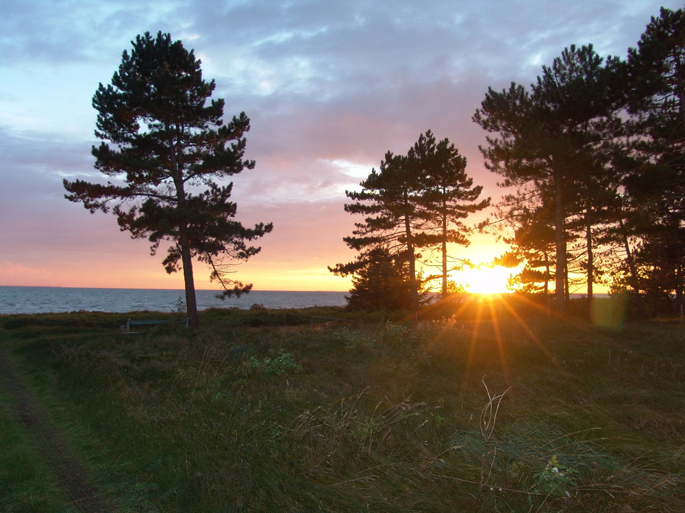 Sonnenuntergang in Lumsus