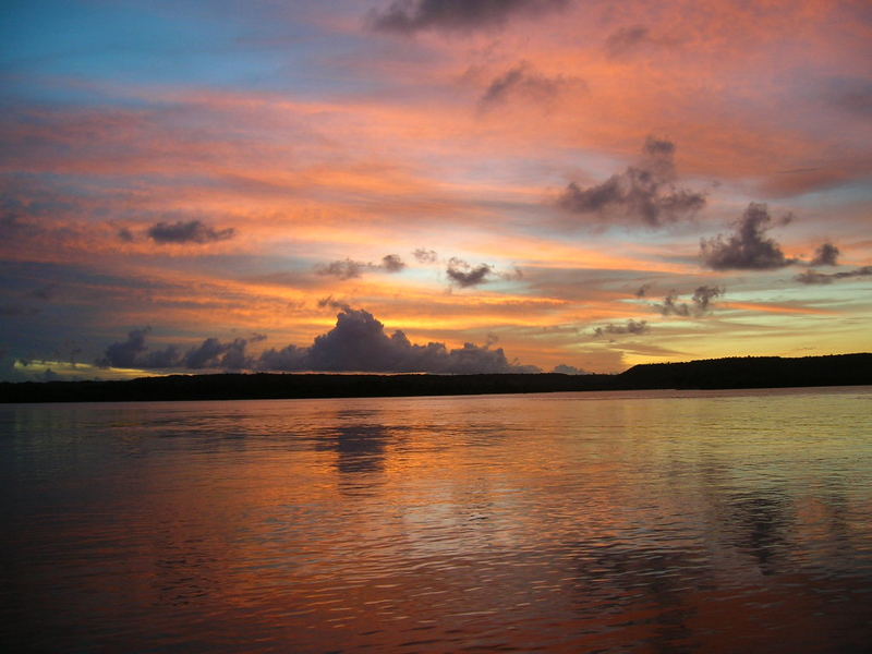 Sonnenuntergang in Macapa