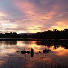 Sonnenuntergang in Mahiyangana