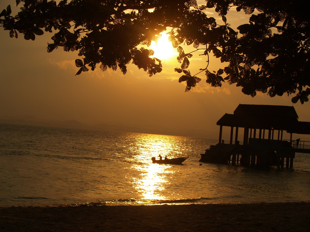 Sonnenuntergang in Malaysia - Pulau Kapas