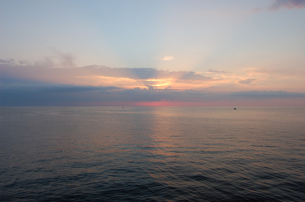 Sonnenuntergang in Malmö