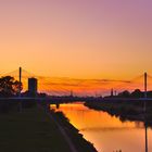 Sonnenuntergang in Mannheim