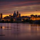 Sonnenuntergang in Mantua