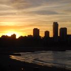 Sonnenuntergang in Mar del Plata