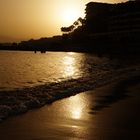 Sonnenuntergang in Marbella