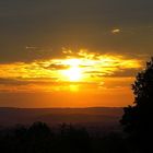 Sonnenuntergang in Marienmünster