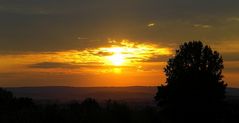 Sonnenuntergang in Marienmünster