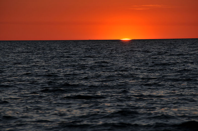 Sonnenuntergang in Markgrafenheide