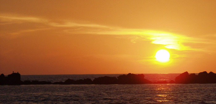 Sonnenuntergang in Marokko (von Dieter)