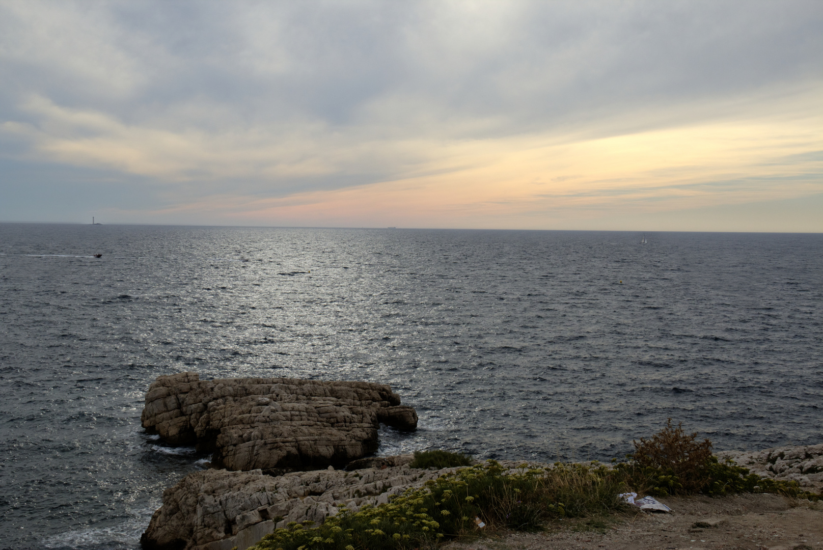 Sonnenuntergang in Marseille