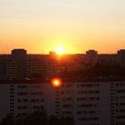 Sonnenuntergang in Marzahn