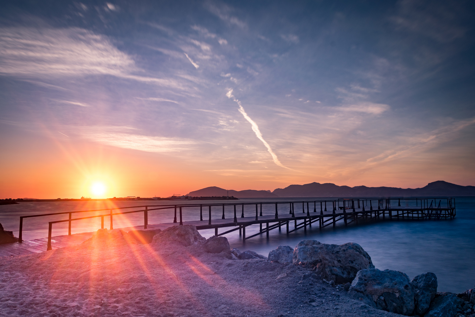 Sonnenuntergang in Mastichari