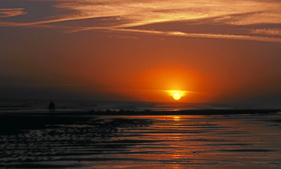 Sonnenuntergang in Matalascanas von Volker A. 