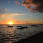 Sonnenuntergang in Mauritius